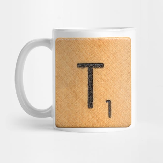 Scrabble Tile 'T' by RandomGoodness